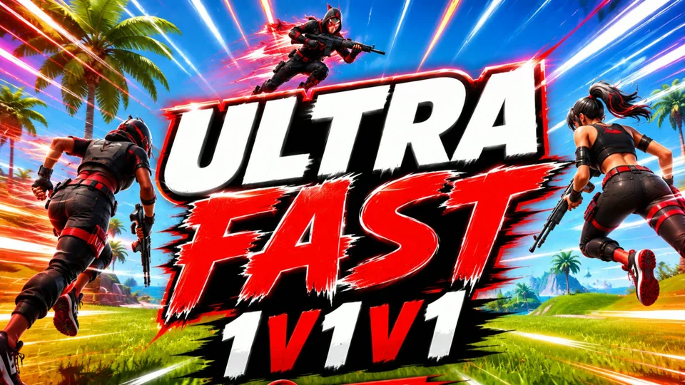 Originales Fortnite-Inselcover von ULTRA FAST 1V1V1